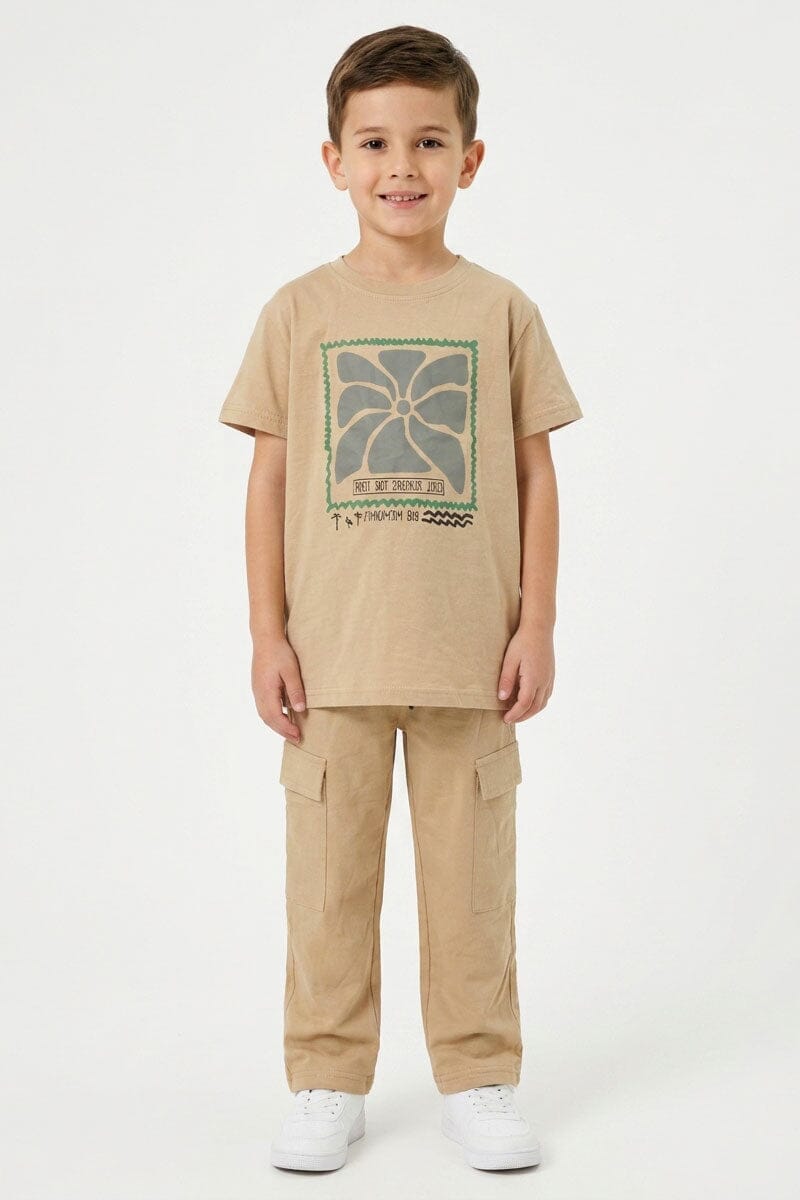 Tiny Teens Kid's Cargo Minor Fault Twin Set