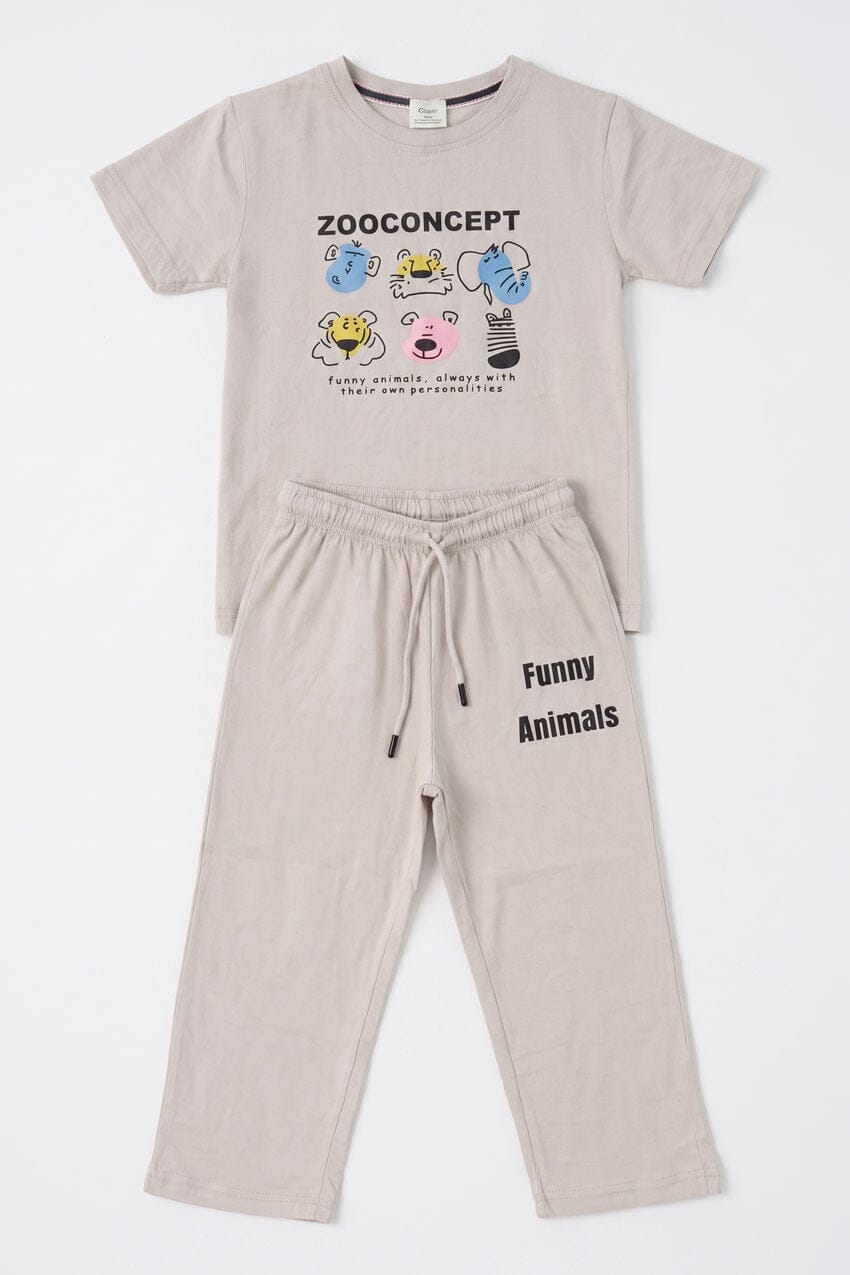 Tiny Teens Kid's Zoo Concept Twin Set