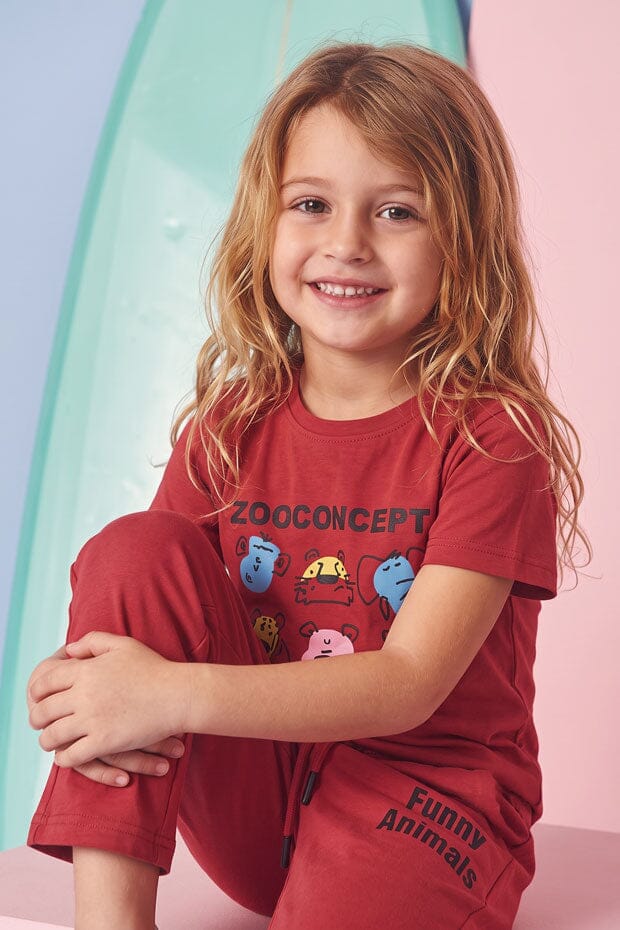 Tiny Teens Kid's Zoo Concept Minor Fault Twin Set