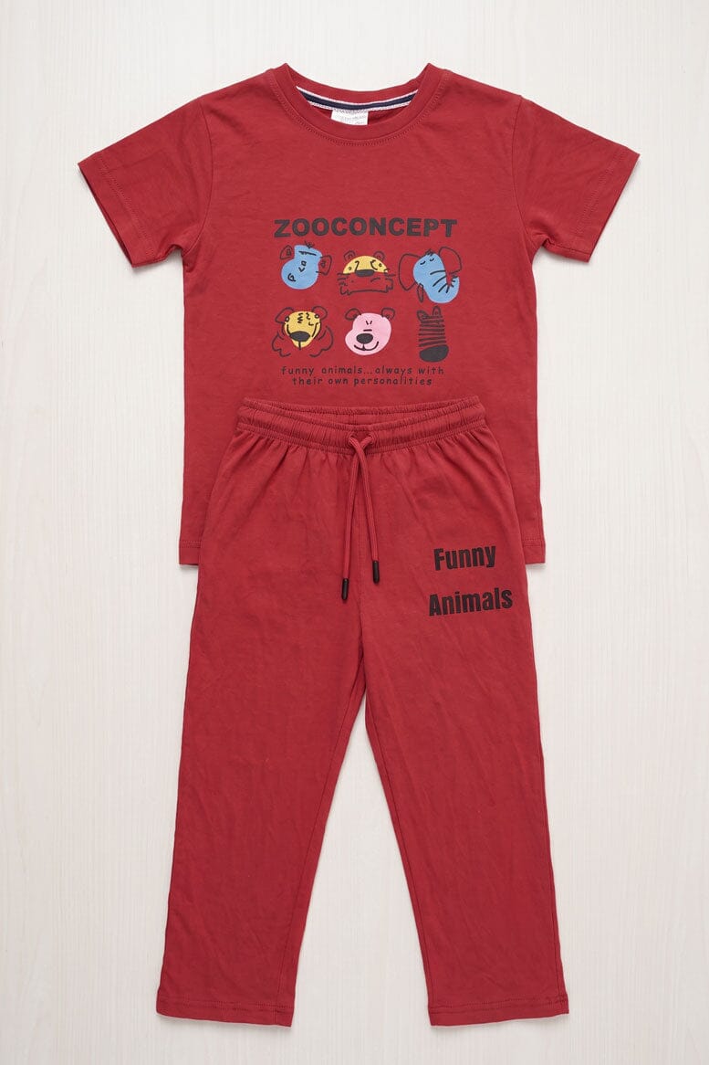 Tiny Teens Kid's Zoo Concept Twin Set