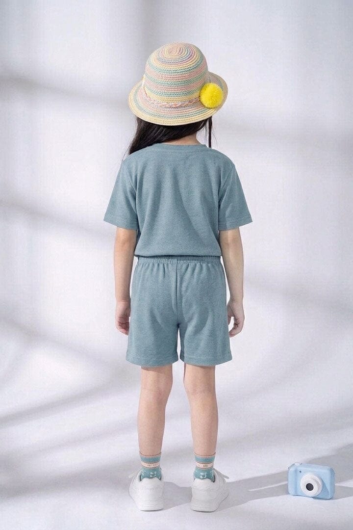 Tiny Teens Kid's Basic Pique Twin Set
