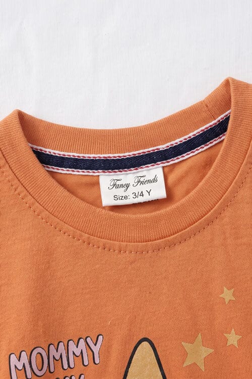 Tiny Teens Kid's Mommy Is My Star Twin Set