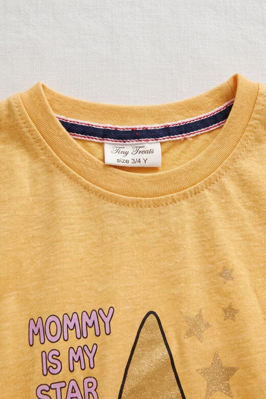 Tiny Teens Kid's Mommy Is My Star Twin Set