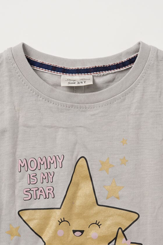 Tiny Teens Kid's Mommy Is My Star Twin Set