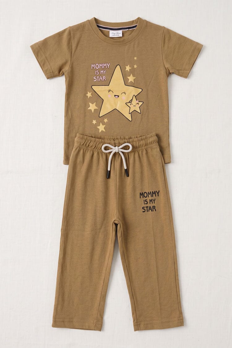 Tiny Teens Kid's Mommy Is My Star Twin Set