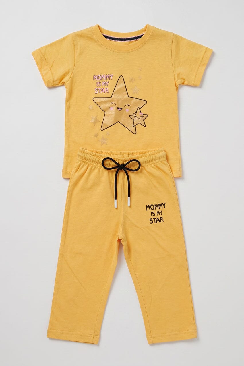 Tiny Teens Kid's Mommy Is My Star Twin Set