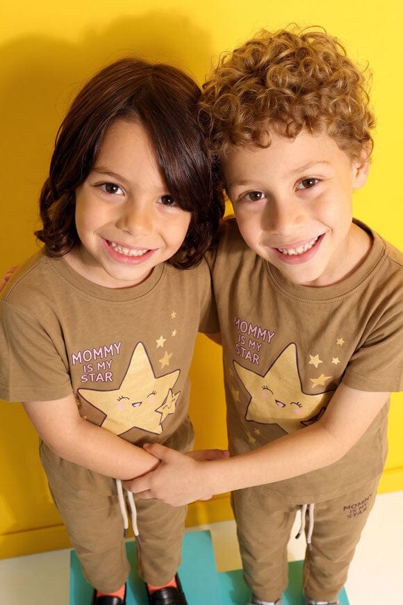 Tiny Teens Kid's Mommy Is My Star Minor Fault Twin Set
