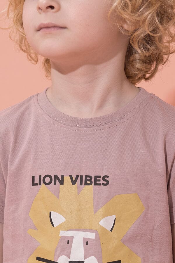 Tiny Teens Kid's Lion Vibes Minor Fault Twin Set