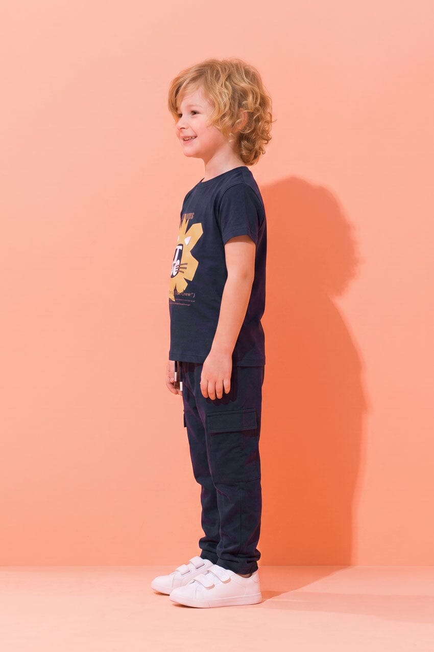 Tiny Teens Kid's Lion Vibes Twin Set