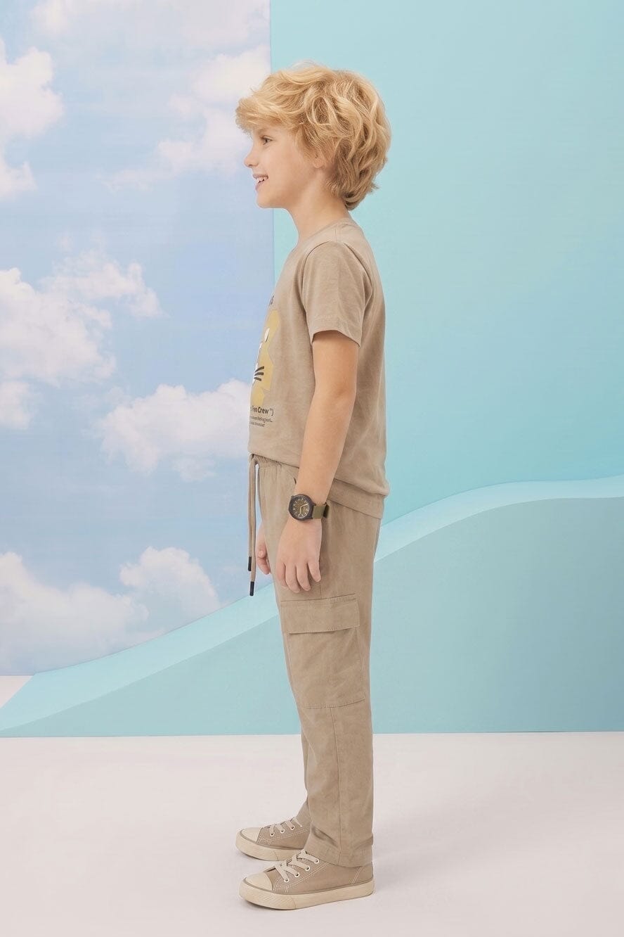 Tiny Teens Kid's Lion Vibes Twin Set