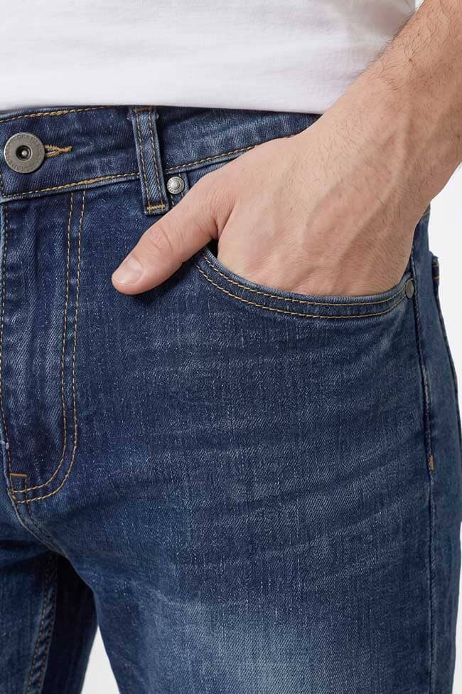 B&H Men's Regular Fit Jeans