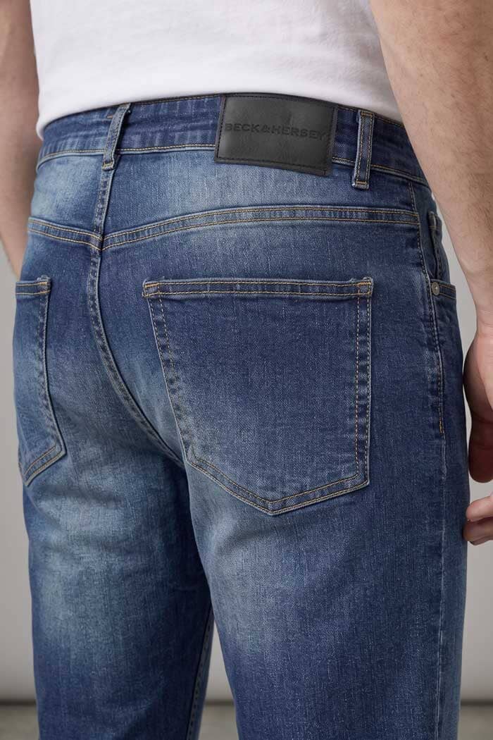 B&H Men's Regular Fit Jeans