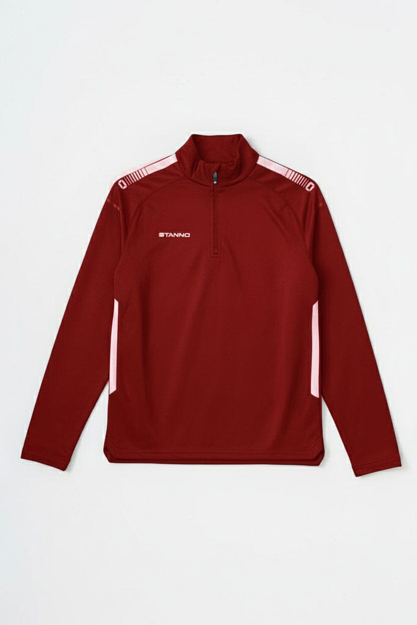 STN Men's Dry Fit Activewear Quarter Zipper Shirt