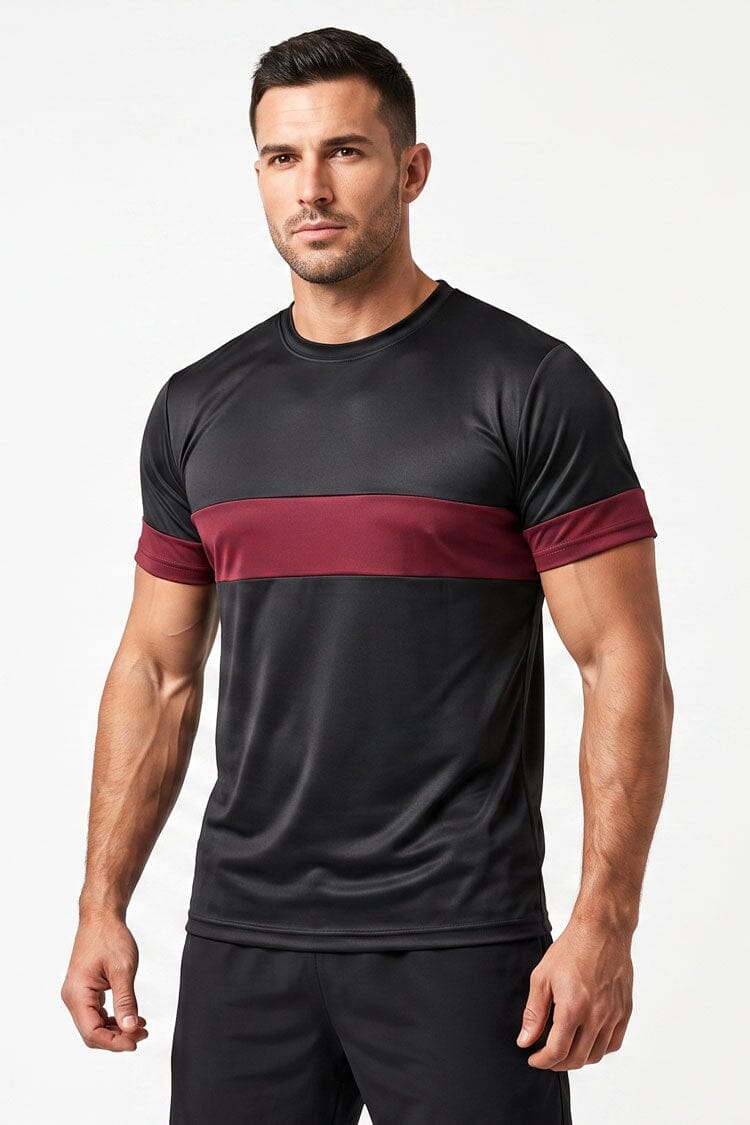 Black & Maroon