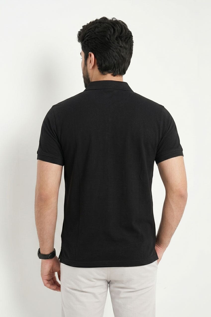 Men's Deer Pique Lycra Minor Fault Polo Shirt