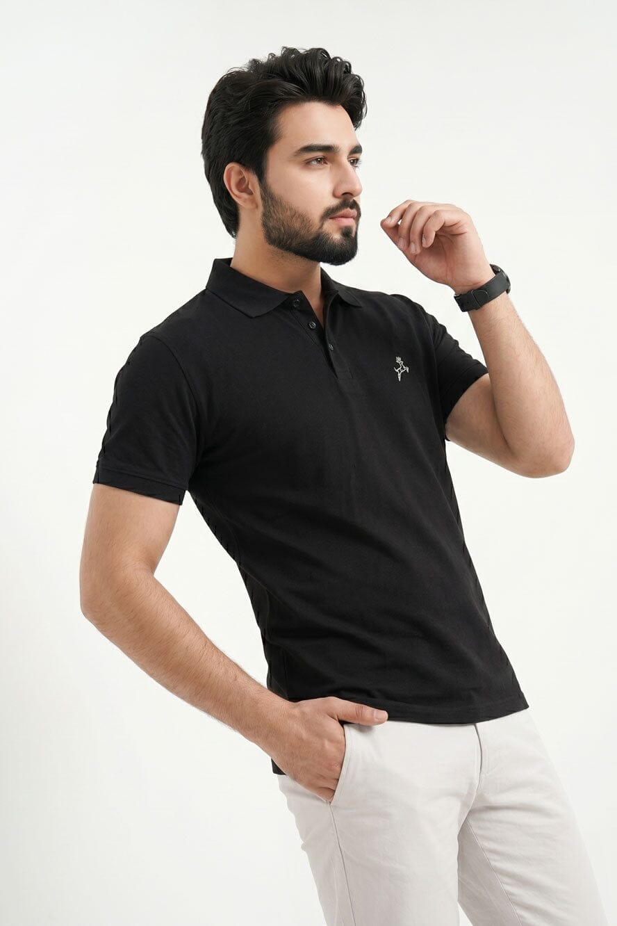 Men's Deer Pique Lycra Minor Fault Polo Shirt