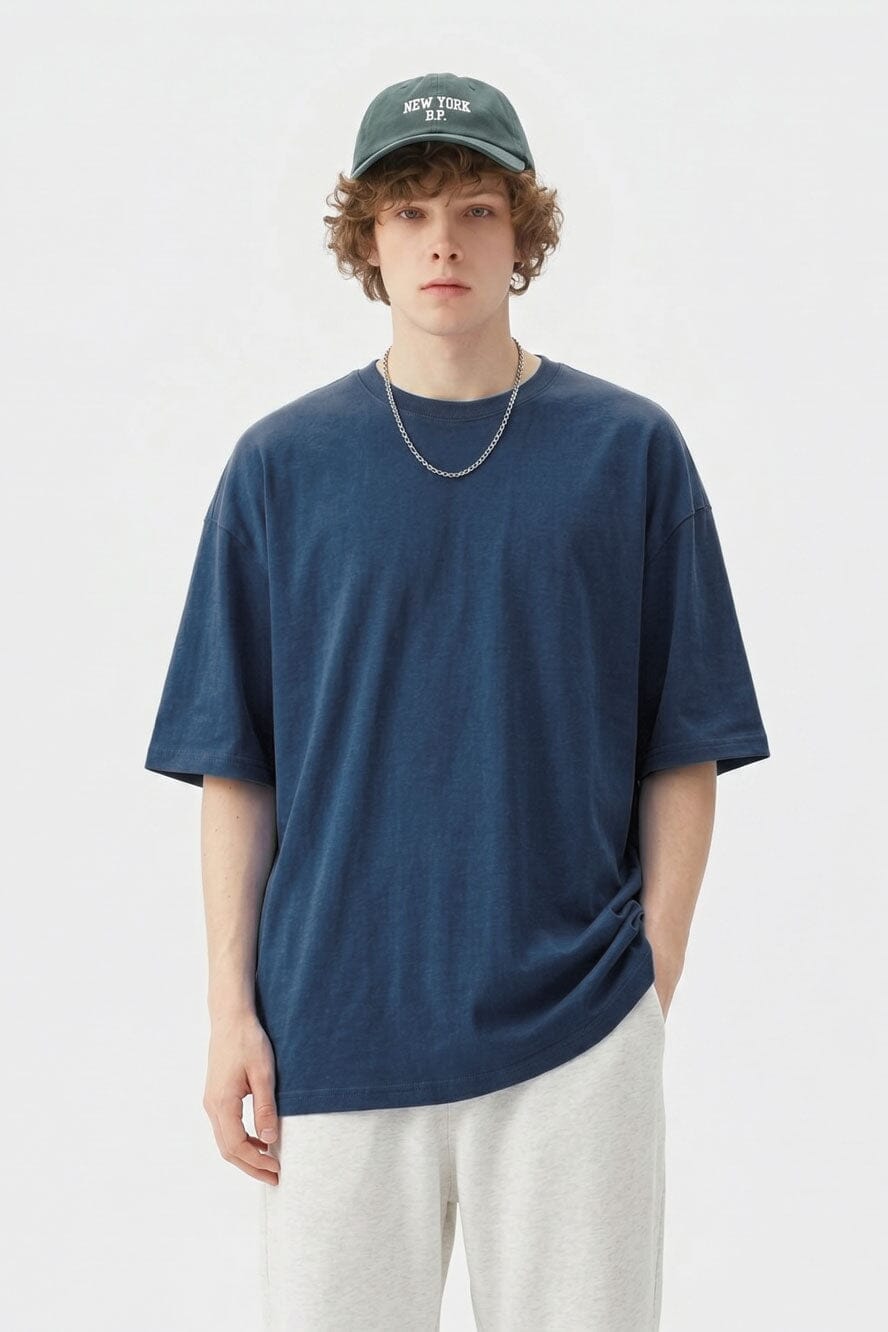 Polo Republica Unisex Drop Shoulder Oversized Minor Fault Tee Shirt