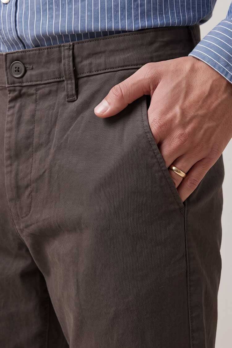 Cut Label Men's Regular Fit Cotton Pants