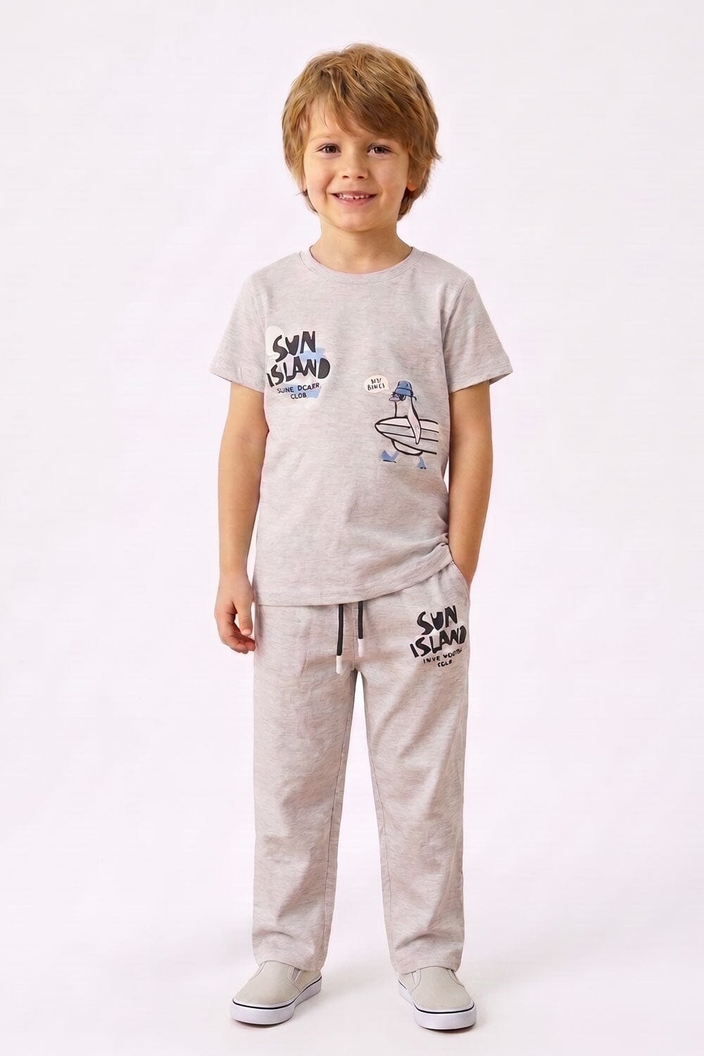 Tiny Teens Kid's Sun Island Twin Set