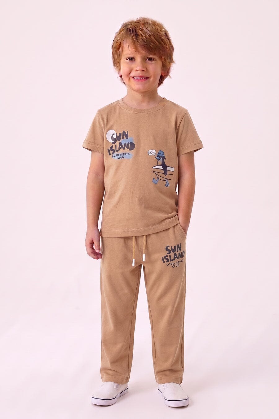 Tiny Teens Kid's Sun Island Twin Set