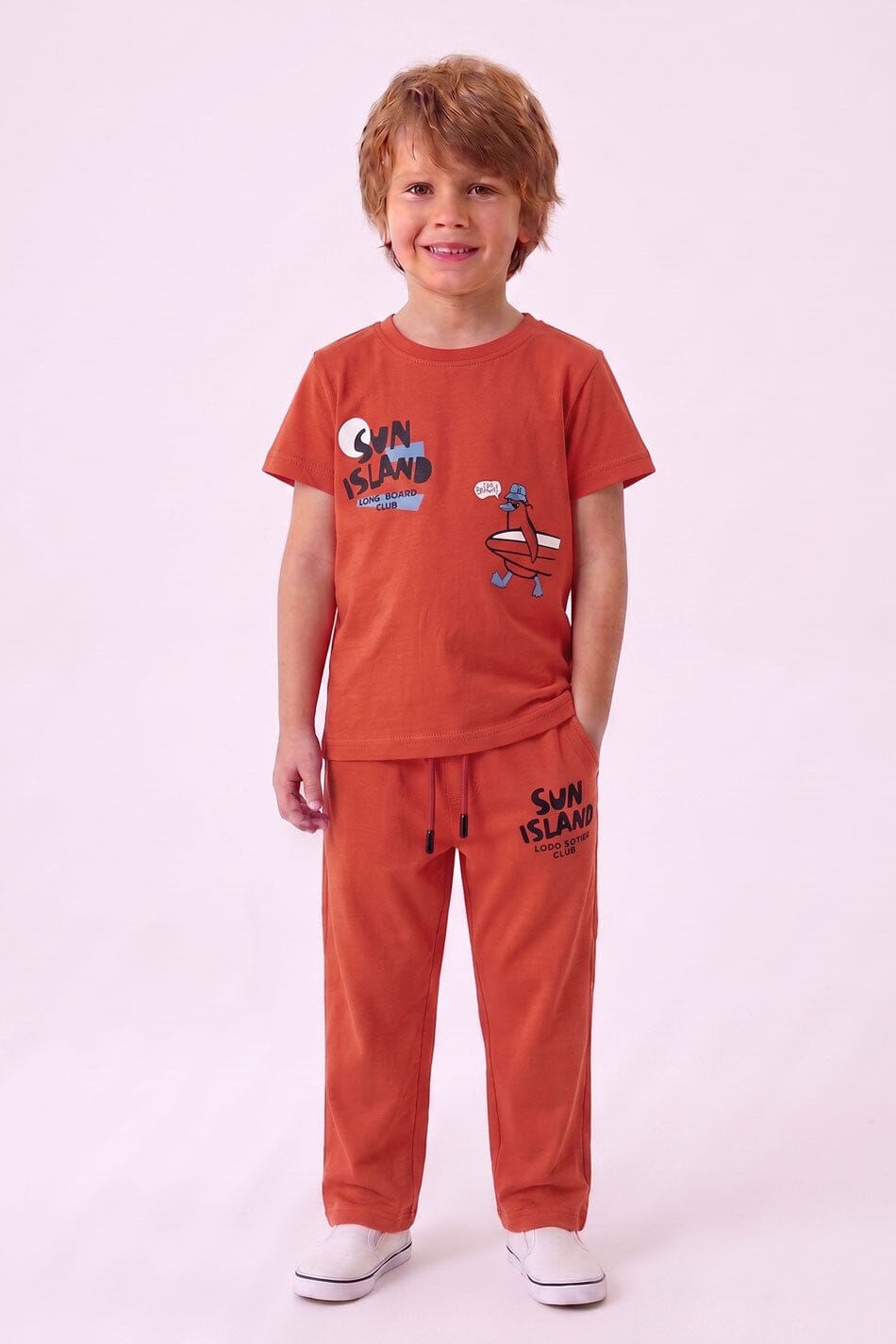 Tiny Teens Kid's Sun Island Twin Set