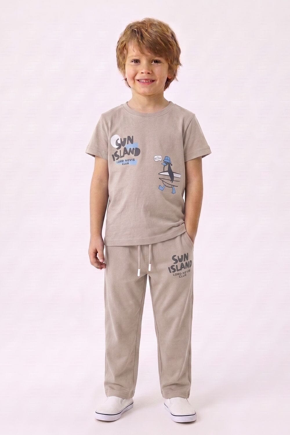Tiny Teens Kid's Sun Island Twin Set
