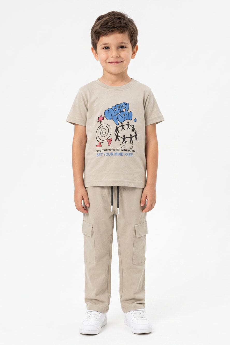 Tiny Teens Kid's Happy Flow Twin Set