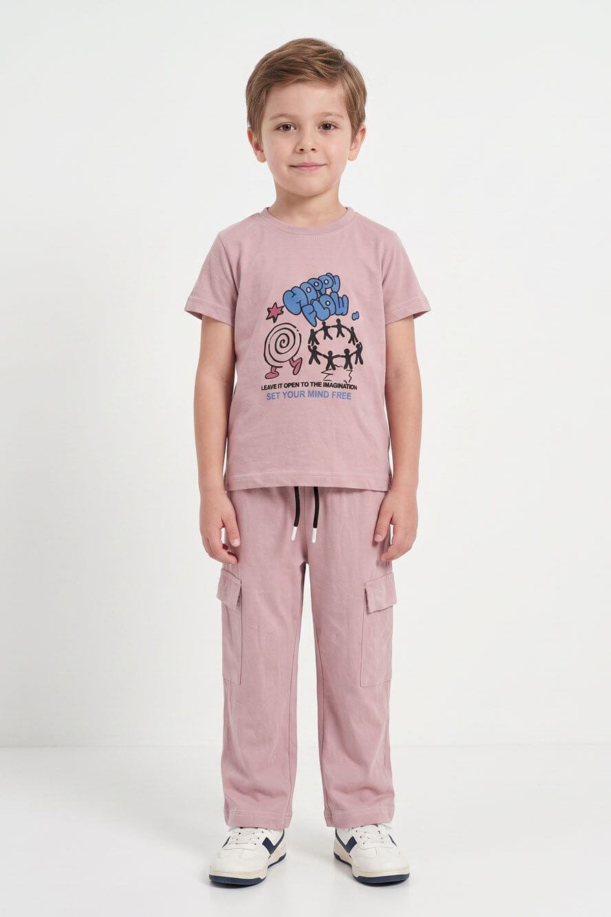 Tiny Teens Kid's Happy Flow Twin Set