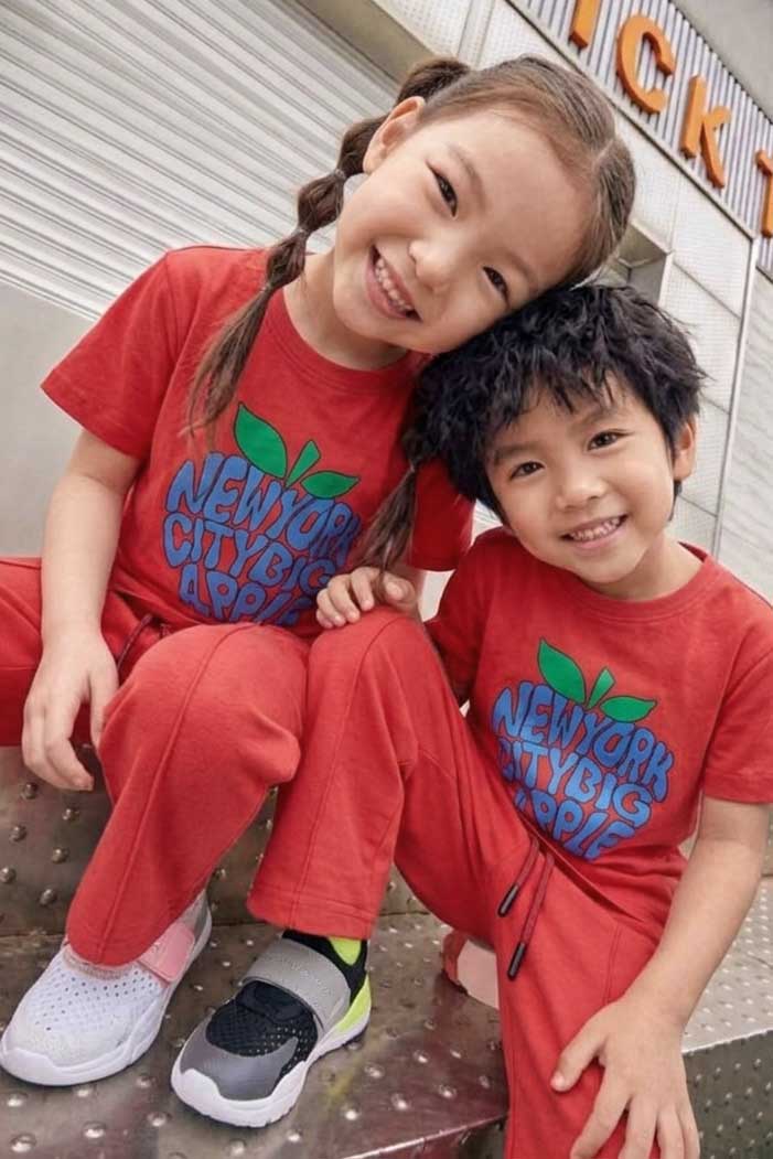 Tiny Teens Kid's New York City Twin Set