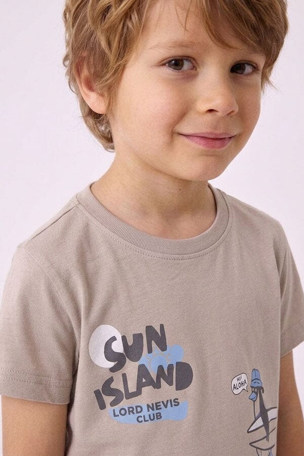 Tiny Teens Kid's Sun Island Twin Set