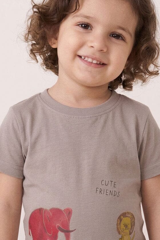 Tiny Teens Kid's Cute Friends Twin Set