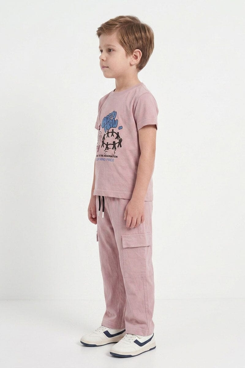 Tiny Teens Kid's Happy Flow Twin Set