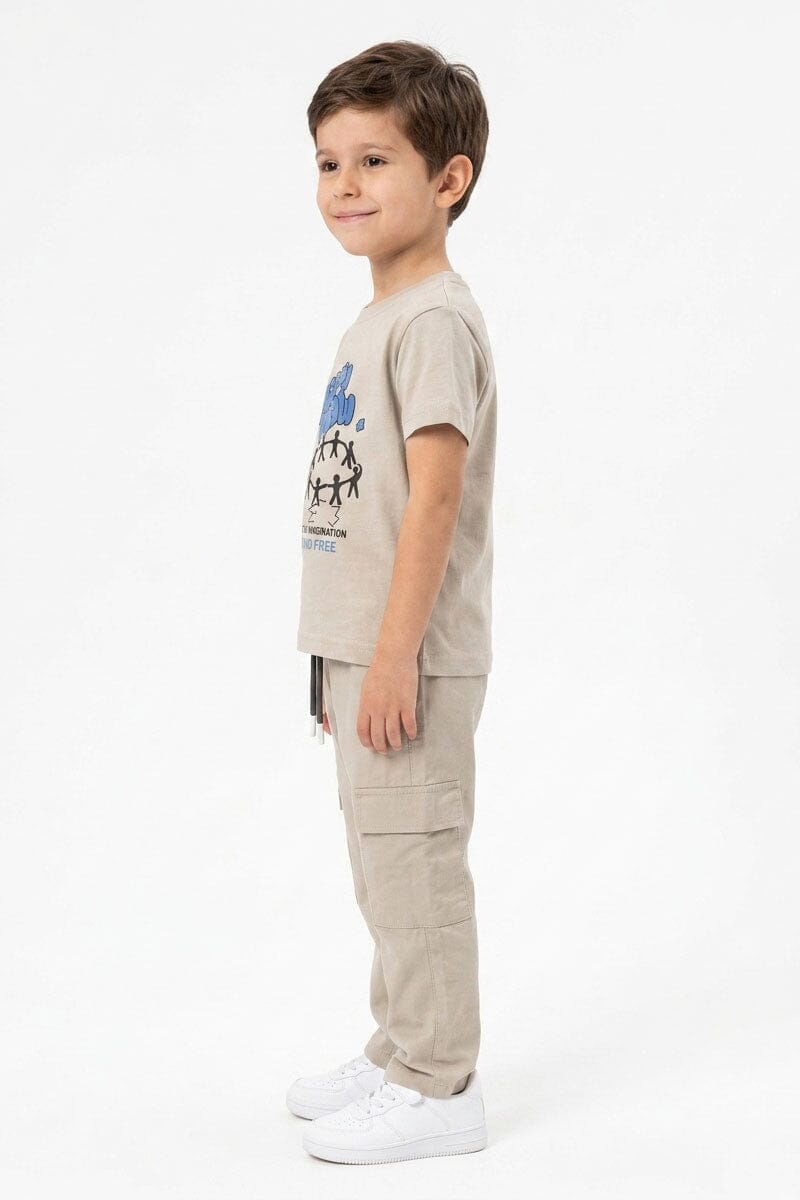 Tiny Teens Kid's Happy Flow Twin Set