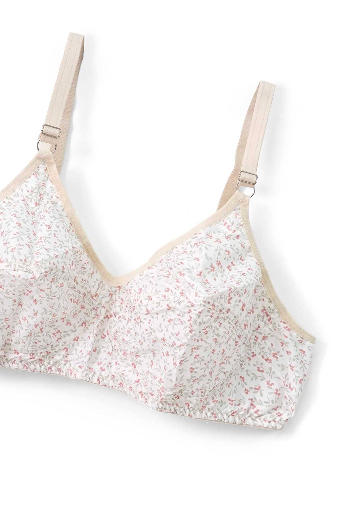 Women's Tiny Flower Cotton Bra