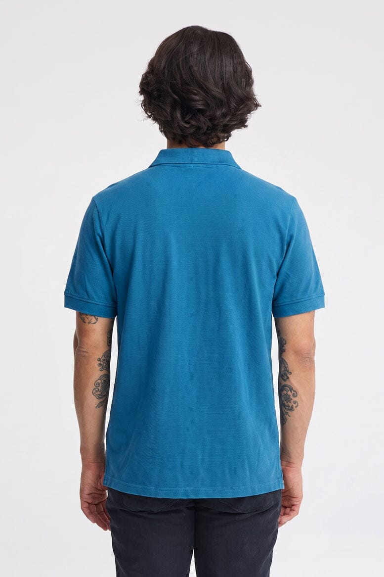 Men's Deer Pique Lycra Minor Fault Polo Shirt