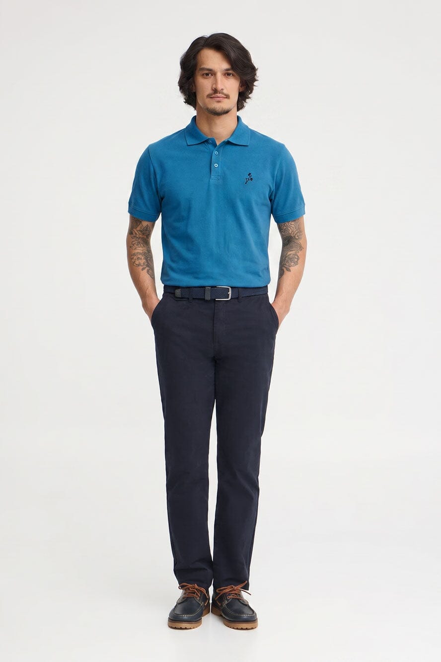 Men's Deer Pique Lycra Minor Fault Polo Shirt