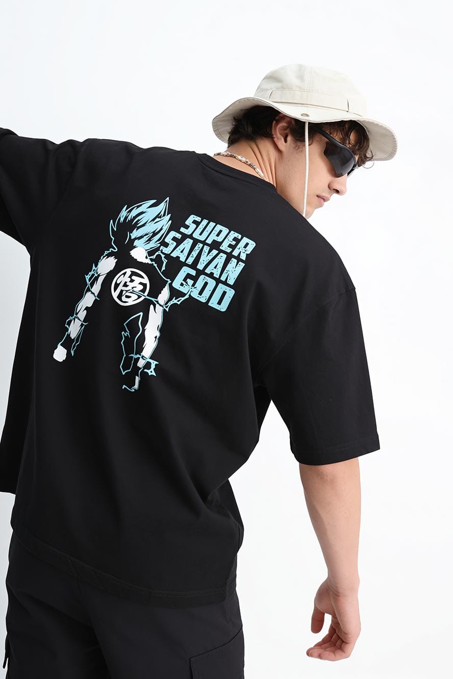 USQUARED Unisex Goku Oversized Tee Shirt