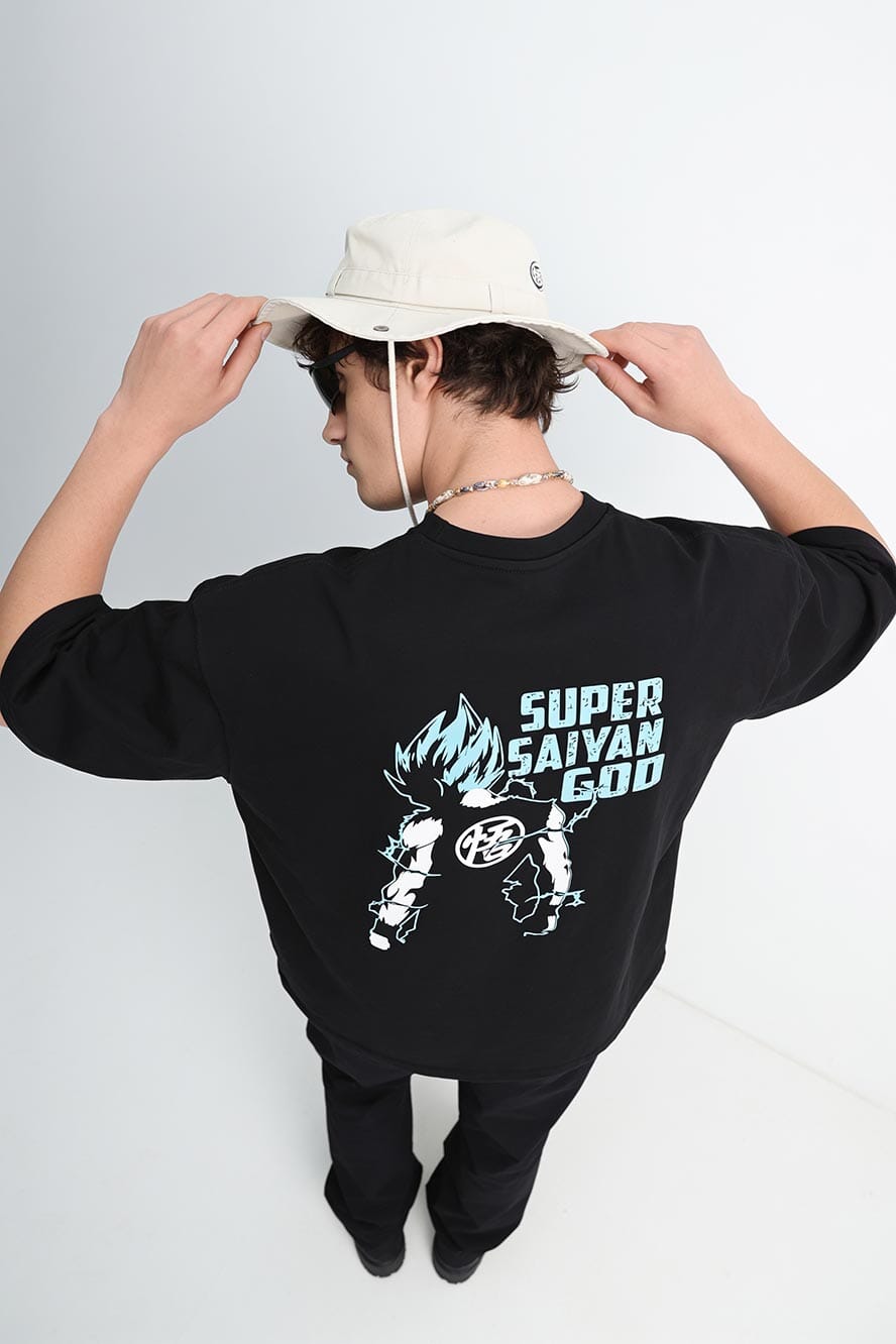 USQUARED Unisex Goku Oversized Tee Shirt
