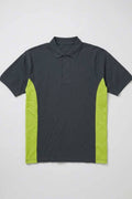 Men's Contrast Panel Polo Shirt