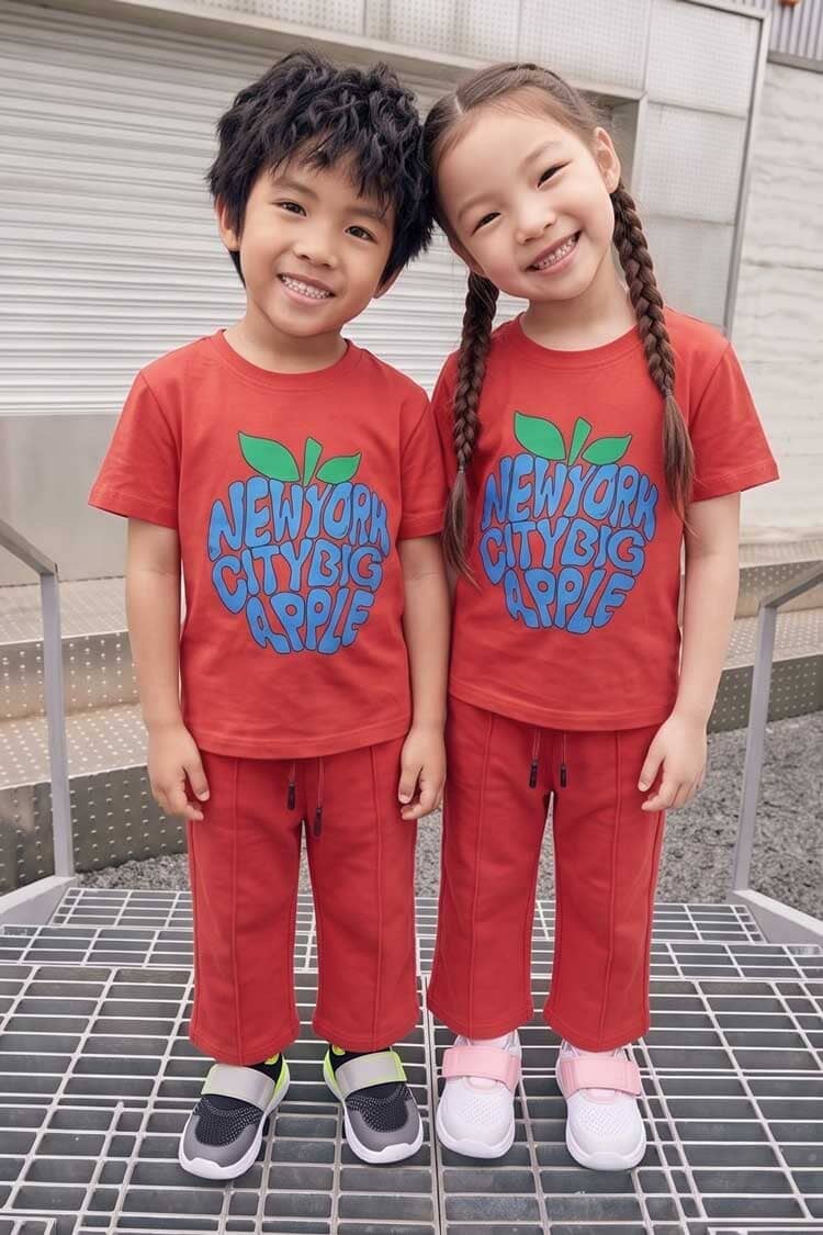 Tiny Teens Kid's New York City Twin Set