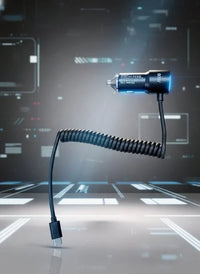 IFCAT 3 in 1 60W Super Fast Charging PREMIUM Car Charger