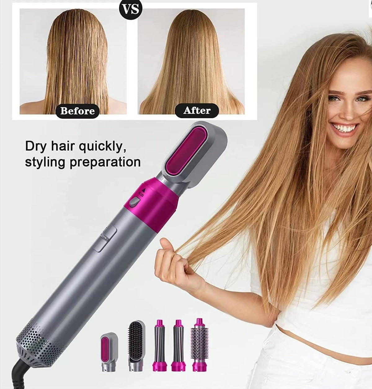 5 in 1 Multifunctional Hair Dryer Styling Tool