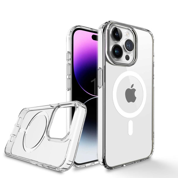 Clear Magnetic Case with MagSafe Support for iPhone