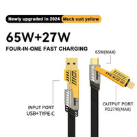 4 in 1 Fast Charging Magnetic Data Cable