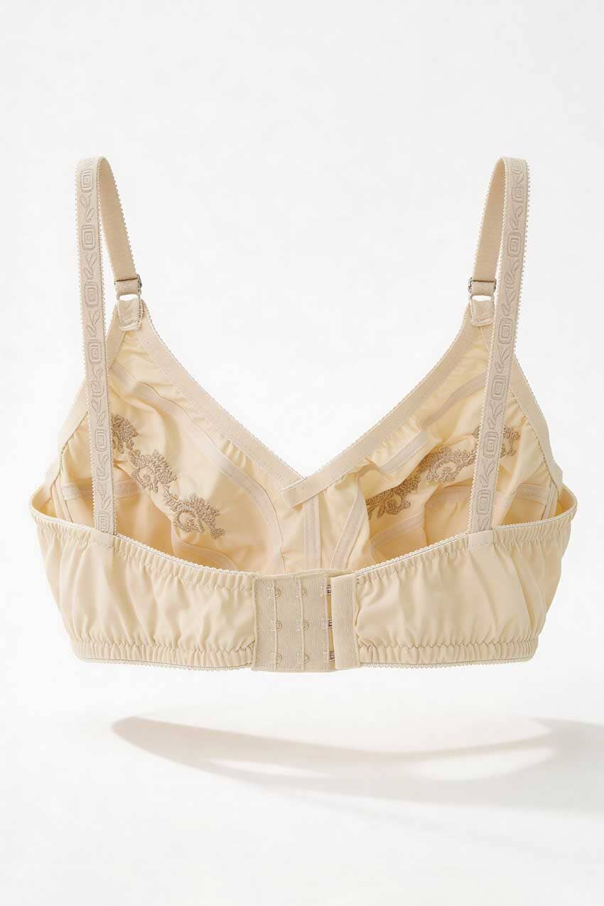 Rubi Women's Embroidered Premium Cotton Bra