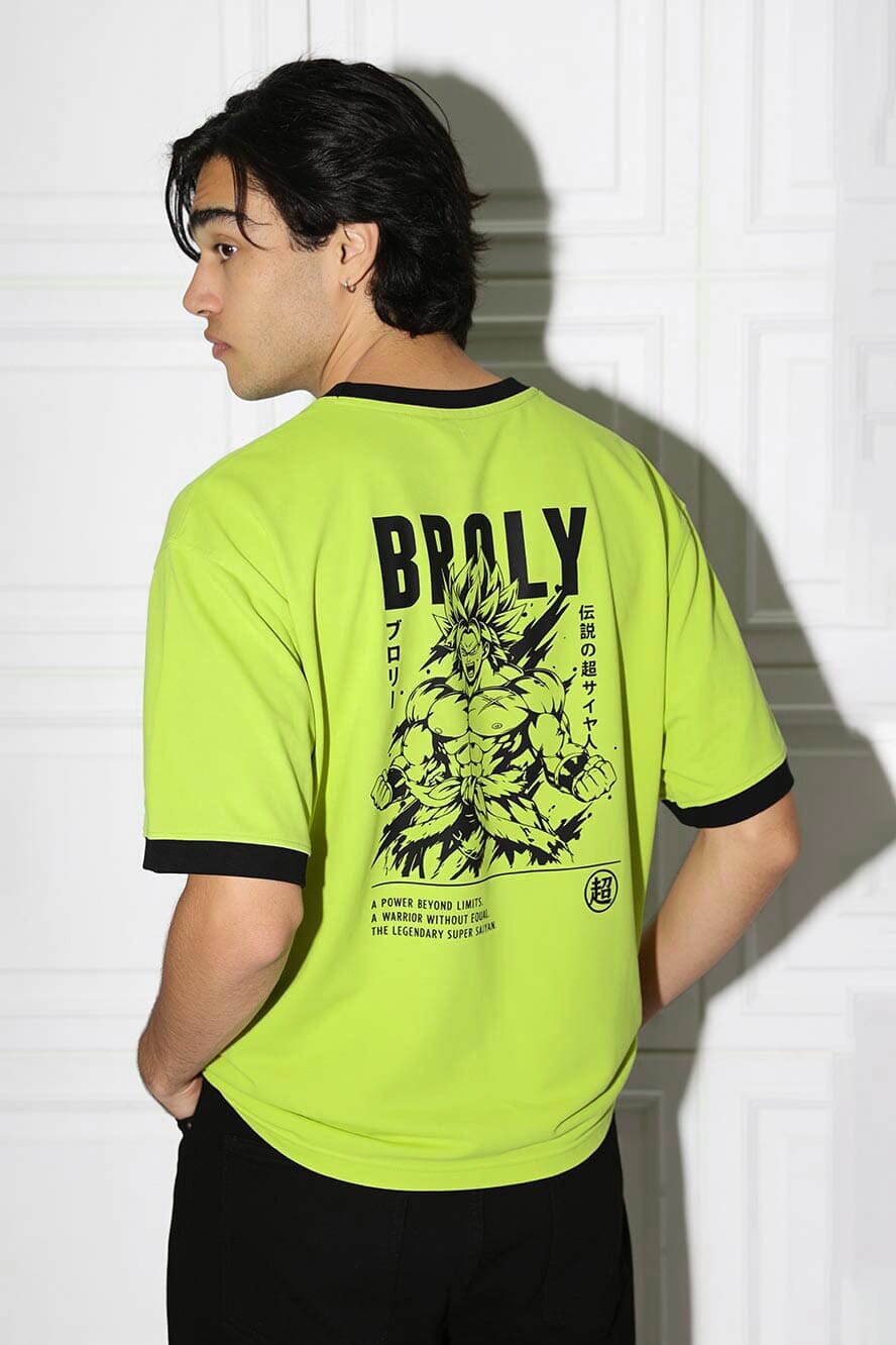 Polo Republica Men's Broly Boxy Ringer Tee Shirt