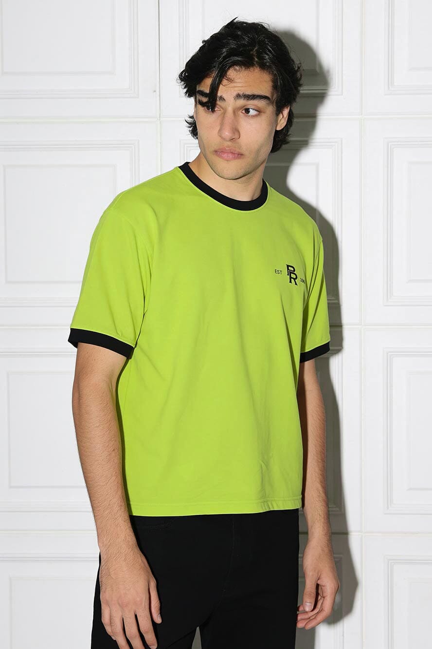 Polo Republica Men's Broly Boxy Ringer Tee Shirt