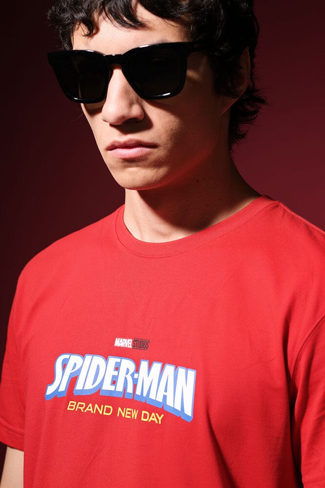 Polo Republica Men's Spider-Man Web Tee Shirt