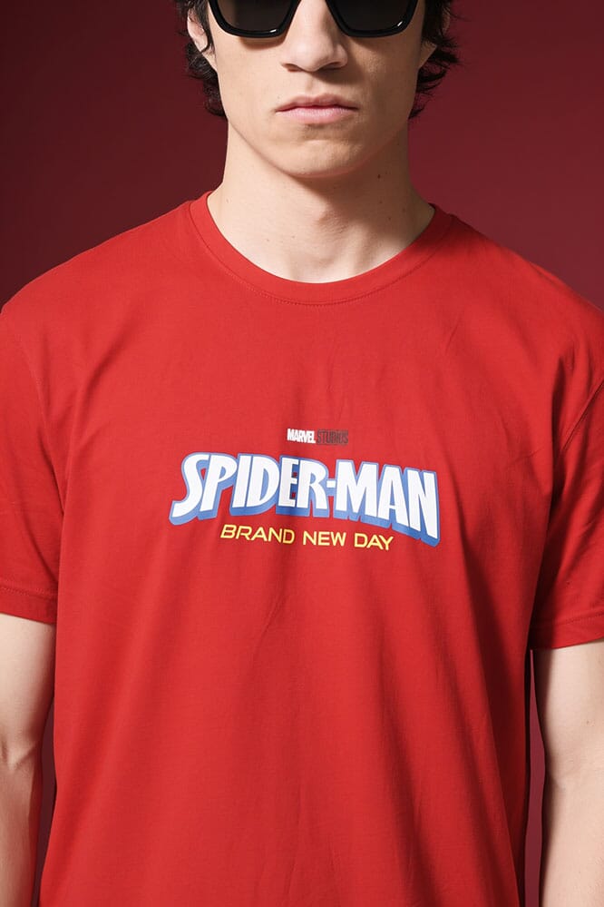 Polo Republica Men's Spider-Man Web Tee Shirt