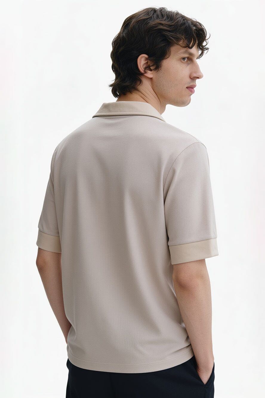 Polo Republica Men's Rib Polo Shirt